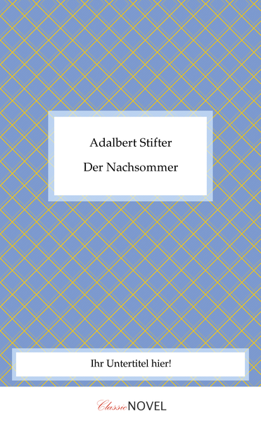 Beste Geschenke 2025 | individualisiertes Buch Der Nachsommer die Geschenkidee 3 Der Nachsommer