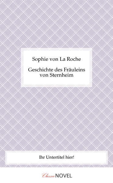 Geschichte des Fräuleins von Sternheim